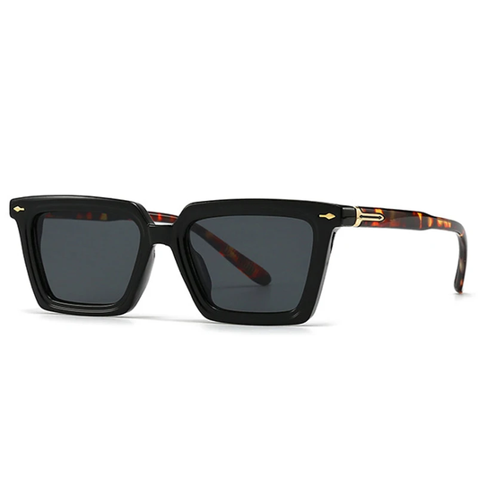 MANNE - BLACK/LEOPARD